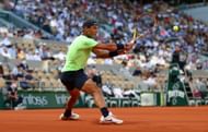 Rafael Nadal at the 2021 French Open